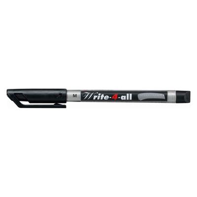 STABILO Write-4-all, permanent marker, medium, zwart, per stuk