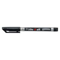 Stabilo write-4-all - permanent marker - medium - zwart - thumbnail