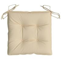 VidaXL Stoelkussens 6 st 40x40x7 cm oxford stof beige - thumbnail
