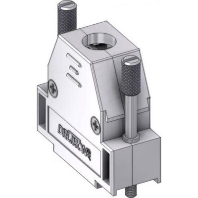 Deltron Connectors CTLM15M3 D-sub behuizing Aantal polen: 15 Kunststof, gemetalliseerd 180 ° Metaal 1 stuk(s)