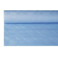 Tafelkleed Baby Blauw Damast Rol (800x118cm) - thumbnail