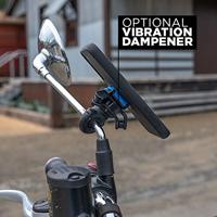 Quad Lock Mirror Mount Passieve houder Mobiele telefoon/Smartphone Zwart, Blauw - thumbnail