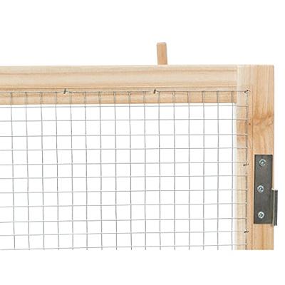 Trixie indoor ren 4 panelen hout - thumbnail