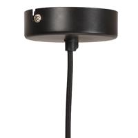 VidaXL Hanglamp rond 25 w e27 28,5 cm zwart - thumbnail