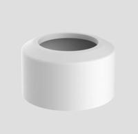 Kirchhoff PS SANIT WC-rozet hoog, wit, DN 100, 2-delig - 58.302.01..0000 - thumbnail