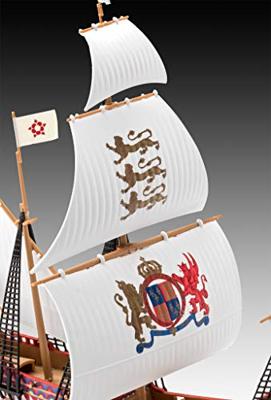 Otto Simon Revell hms revenge sir francis drake's vlaggenschip, easy click system inclusief verf en penseel Otto Simon Revell hms revenge sir francis drake's vlaggenschip, easy click system inclusief verf en penseel