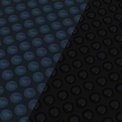 VidaXL Zwembadfolie solar drijvend 210 cm pe zwart en blauw