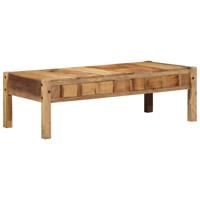 Salontafel Bruin 110 x 55 x 35 cm Massief gerecycled hout - thumbnail