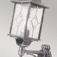 Franssen Klassieke buitenlampWexford Up zwart zilver - 2080 - thumbnail
