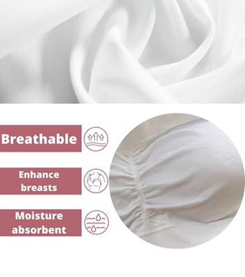 Magic bandeau BH - Naadloze Bandeau Top - Met vulling - Uitneembare pads - Wit, zwart, beige - M - M - M - M - M - M - M - M - M - M - M -