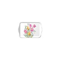 Ambiente tray tulips bouquet 13x21cm - thumbnail