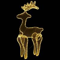 Kerstversiering rendier met mesh 306 LED's 60x24x89 cm - thumbnail