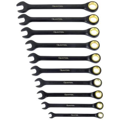 Quantool Steek-ringratelsleutelset 10 dlg - Q25210 Quantool Steek-ringratelsleutelset 10 dlg - Q25210