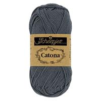 Scheepjes Catona - 10g - 393 Charcoal - thumbnail
