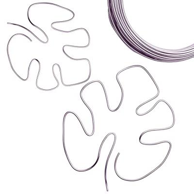 Vaessen Creative • aluminiumdraad 500g 37mx2,5mm soft lilac