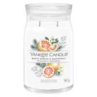 Yankee Candle white spruce & grapefruit signature large jar - thumbnail
