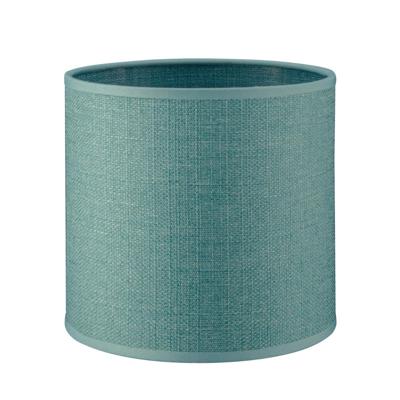 Lampenkap cilinder | rond | canvas | stoffen lampenkap | cilinderkap | Ø16cm H15cm | turquoise