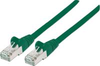 Intellinet 735582 RJ45 Netwerkkabel, patchkabel CAT 6 S/FTP 5.00 m Groen Vergulde steekcontacten 1 stuk(s) - thumbnail