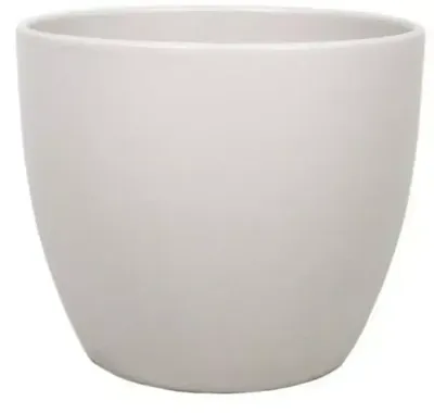Floran bloempot boule 11,5x9,5 cm taupe mat Floran bloempot boule 11,5x9,5 cm taupe mat