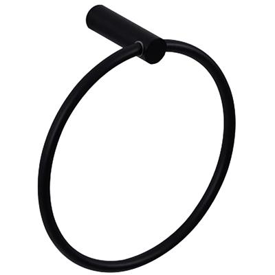 Wiesbaden Ida Handdoekring - Zwart