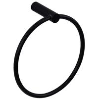 Wiesbaden Ida Handdoekring - Zwart - thumbnail