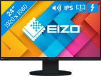 EIZO EV2490-BK LED-monitor Energielabel C (A - G) 60.5 cm (23.8 inch) 1920 x 1080 Pixel 16:9 5 ms HDMI, DisplayPort, USB-C, USB-B, Hoofdtelefoon (3.5 mm - thumbnail