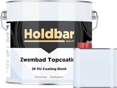 Holdbar Zwembad Topcoating Zijdeglans 2,5 kg Holdbar Zwembad Topcoating Zijdeglans 2,5 kg