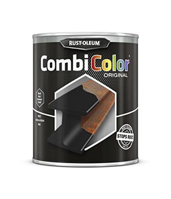 Rust-Oleum CombiColor primer en deklaag - mat zwart - 750ml blik