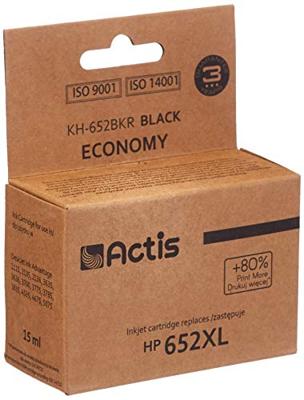 Actis KH-652BKR inkt (vervanging HP 652 F6V25AE; Standaard; 15 ml; zwart)