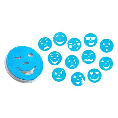 Colorations - easy grip emotiestempels, 12st.