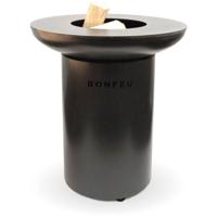 Bonfeu BonBiza vuurschaal BBQ - Zwart - thumbnail