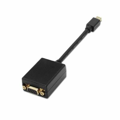 AISENS A125-0135 - kabel-interface/adapter (Mini DisplayPort, VGA, male connector/vrouwelijke connector, 0,15 m, zwart)