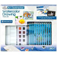 Set voor Aquarelschilderijen Royal & Langnickel Art Instructor 30 Onderdelen - thumbnail