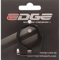 Edge Zadelpenklem ø31.8 aluminium met inbusbout - zwart - thumbnail