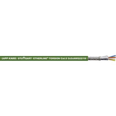 LAPP 2170888/1000 Netwerkkabel CAT 5 S/UTP 2 x 2 x 0.32 mm² Groen 1000 m LAPP 2170888/1000 Netwerkkabel CAT 5 S/UTP 2 x 2 x 0.32 mm² Groen 1000 m