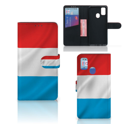 Samsung Galaxy M21 | M30s | Bookstyle Case | Luxemburg Samsung Galaxy M21 | M30s | Bookstyle Case | Luxemburg