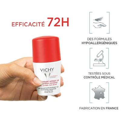 Vichy Vichy DEO Overmatige Transpiratie Roller 72 uur - 50ml - thumbnail