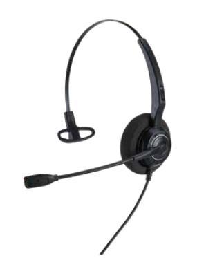 Alcatel-Lucent Enterprise AH 11 U telefoonheadset USB snoergebonden On Ear zwart 3MK08009AA