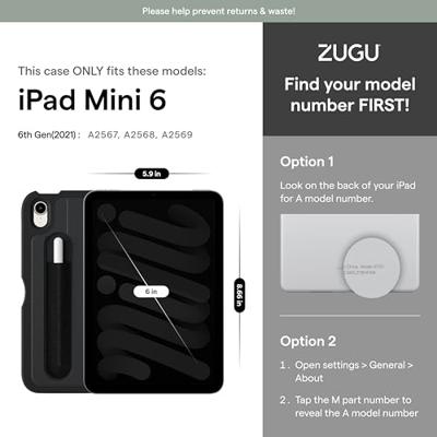 Zugu Case iPad mini (6th gen/A17Pro) - Blue - thumbnail