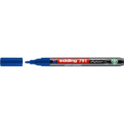 Paintmarker edding 791 alcoholbasis 1-2mm blauw | 10 stuks