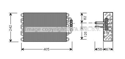 Verdamper, airconditioning MSV008