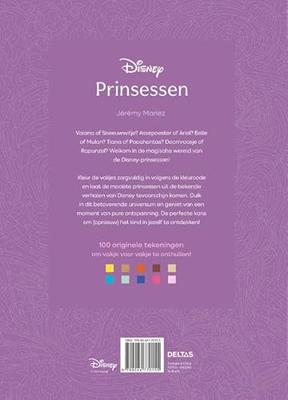 Disney Prinsessen Kleuren op nummer voor volwassenen