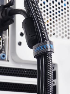 Vention KAABA kabelbinder Haak & lus kabelbinder Nylon Zwart 1 stuk(s)