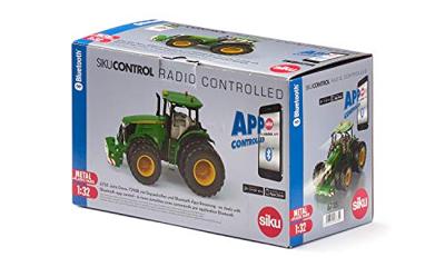 John Deere 7290R met dubbele banden met Bluetooth app control 1:32