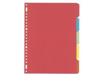 Tabbladen 23-gaats 5-delig assorti karton Kangaro - thumbnail