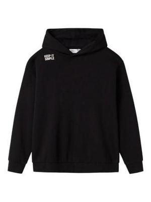 Name it winter sweater jongens - zwart - relaxed fit - NkmBronx