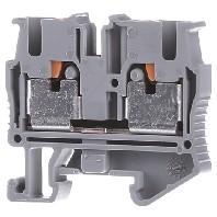 Phoenix Contact 3248125 Doorgangsklem 5.2 mm Spanveer Grijs 50 stuk(s)