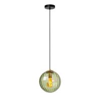 Lucide MONSARAZ - Hanglamp - Ø 25 cm - 1xE27 - Groen - thumbnail