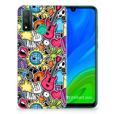 Huawei P Smart 2020 | Sillicone Back Cover | Punk Rock