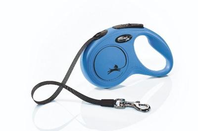 Flexi Producten/ rollijn new classic band blauw s5 meter tot 15kg Flexi Producten/ rollijn new classic band blauw s5 meter tot 15kg